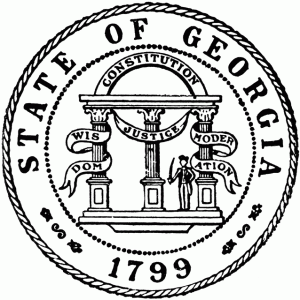 Seal of the State of Georgia, Established 1799